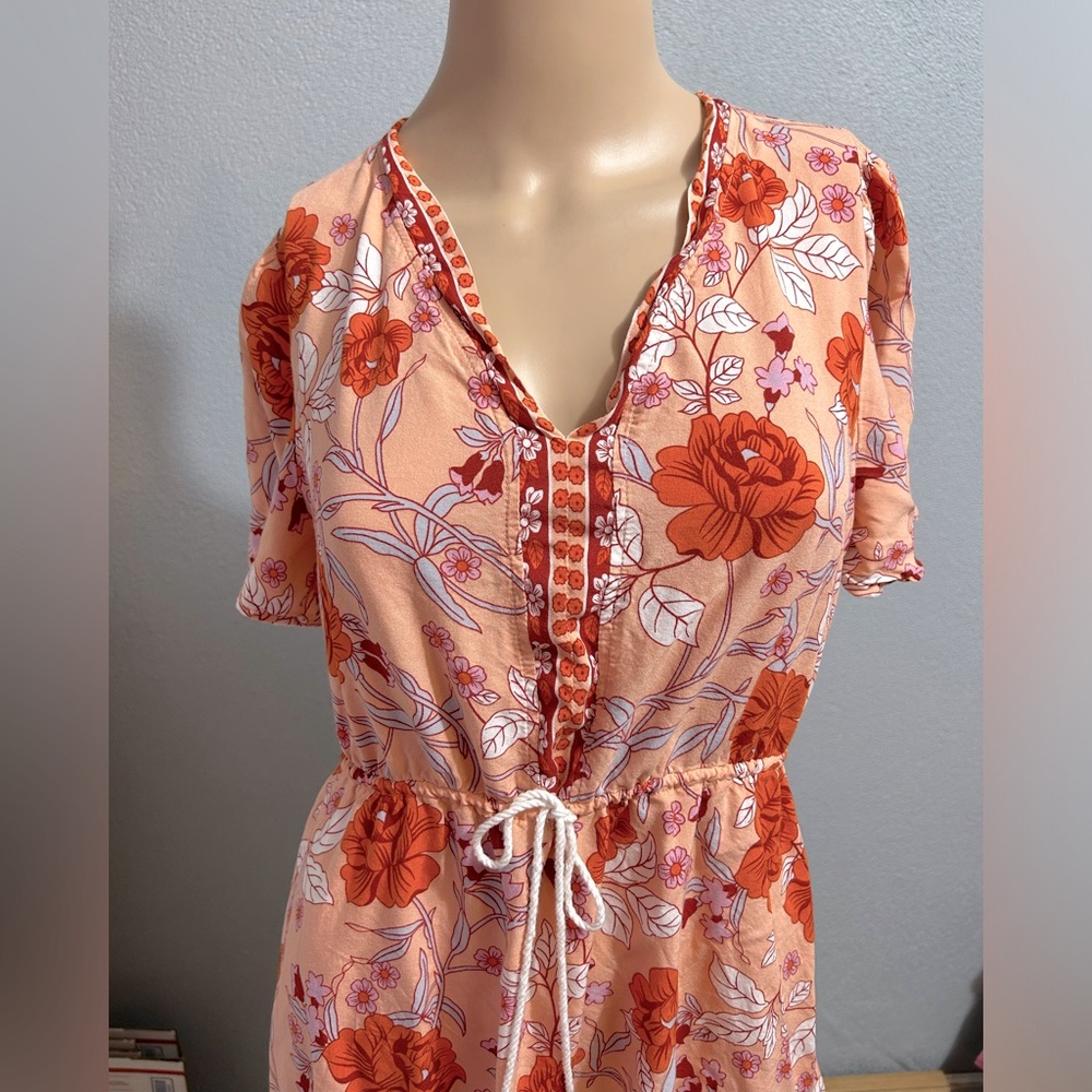 Bohemian floral dress size small - Picture 6 of 11